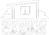 Roommate_Cabins_White_Logo