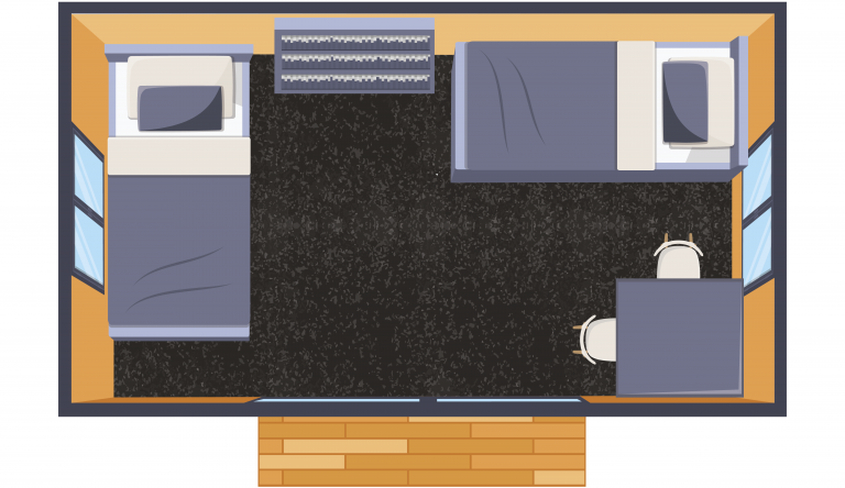 RoomMate Cabins Large Floorplans