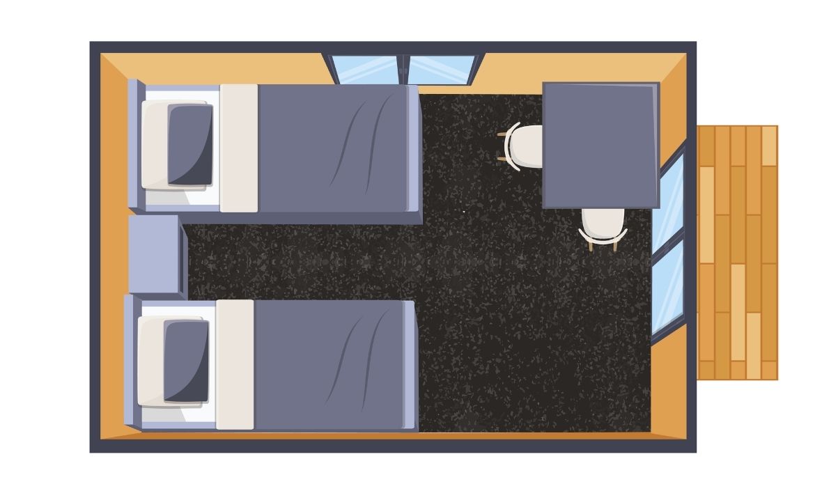 RoomMate Cabins Large Floorplans